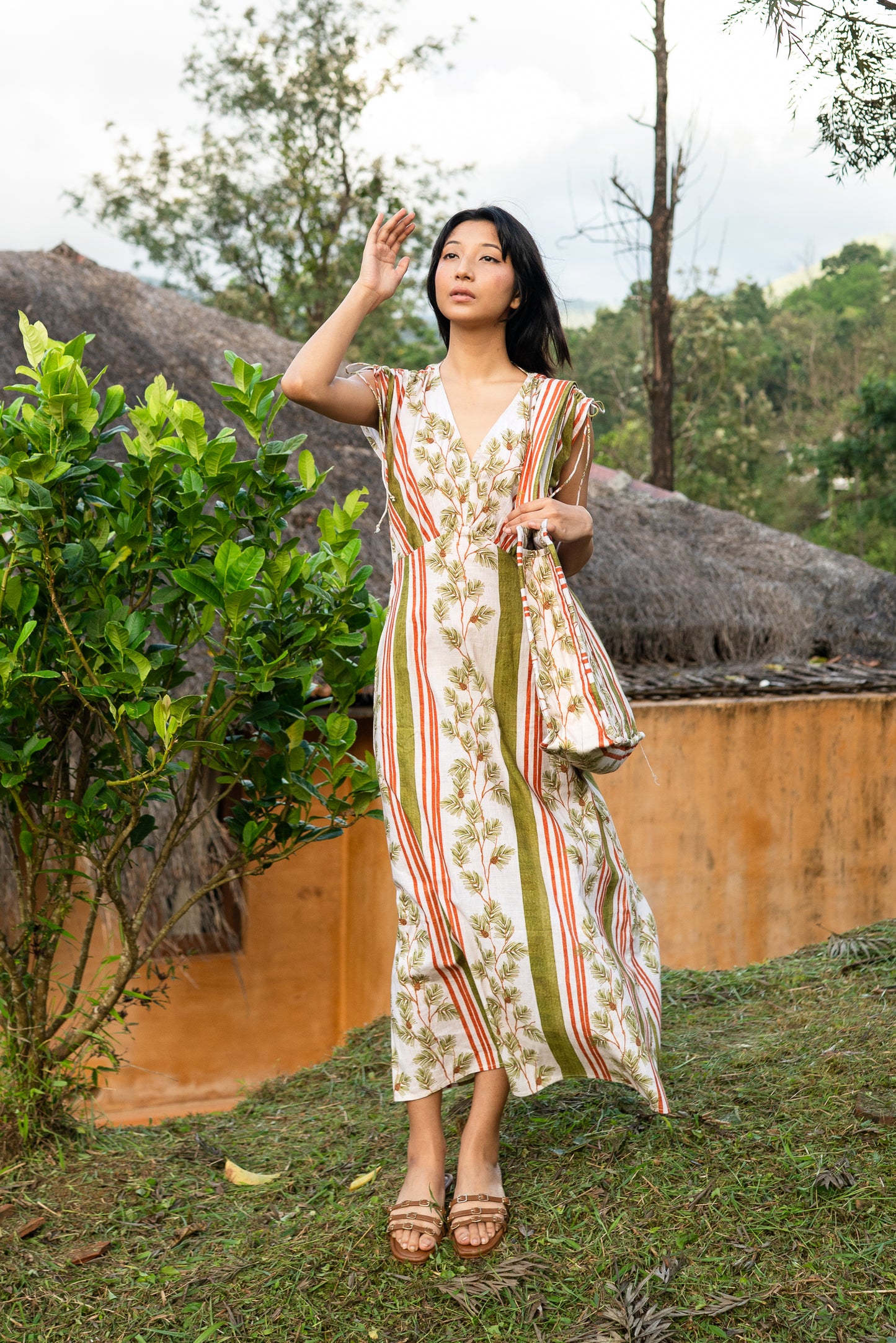 Fig Drawstring Dress