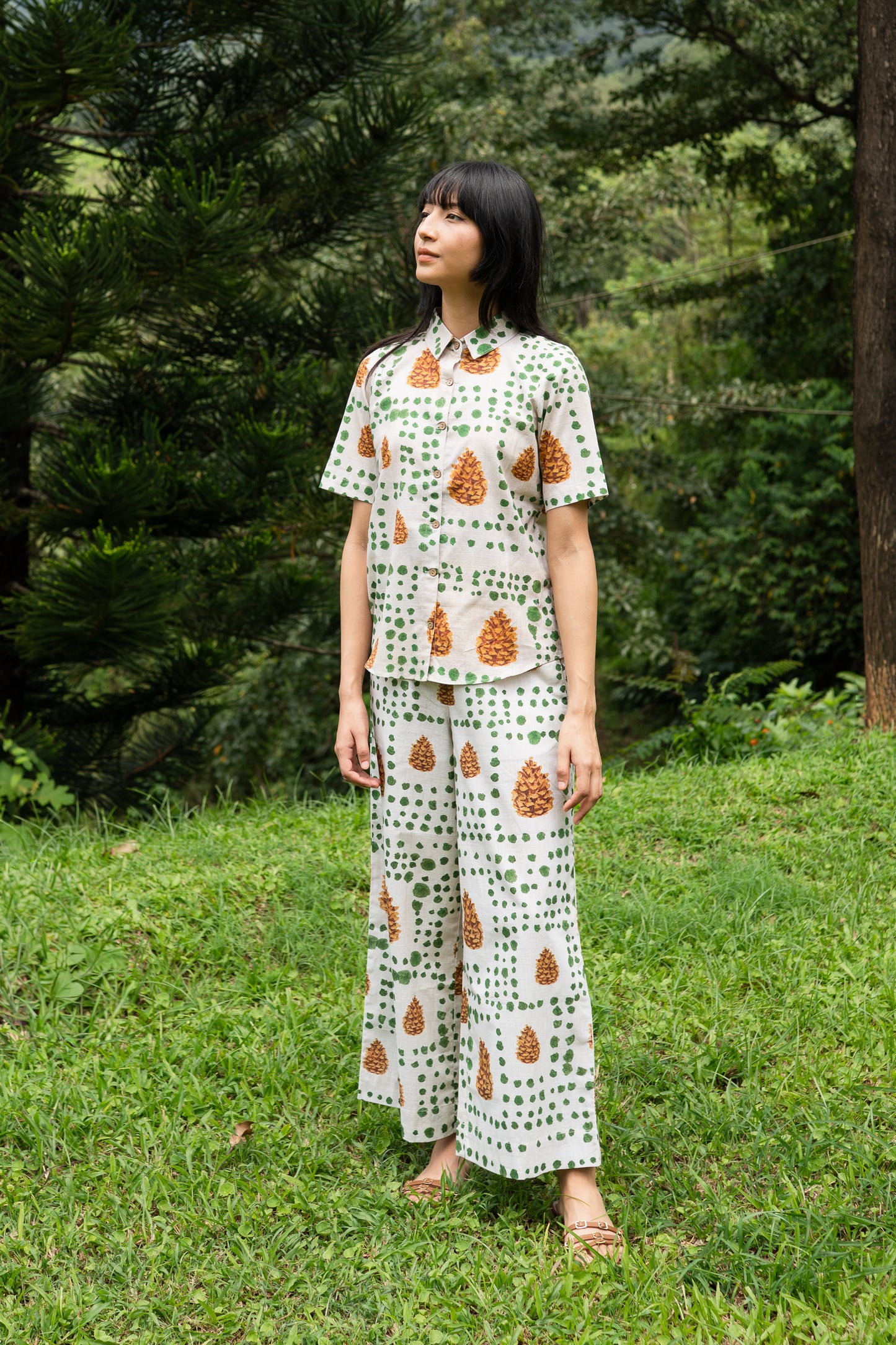 Pinecone Shirt Set