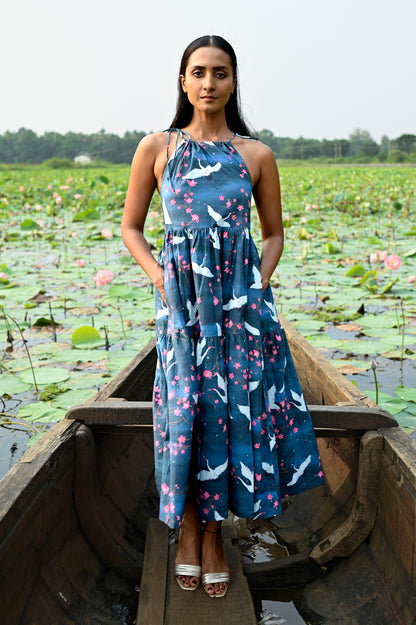 Cherry Blossom Tie Knots Dress