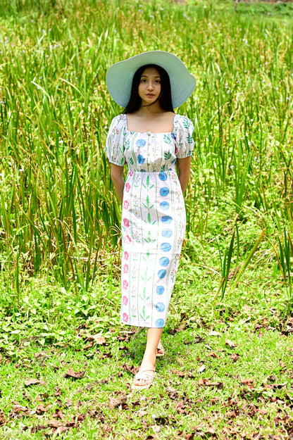 Gardeners Side Slit Dress