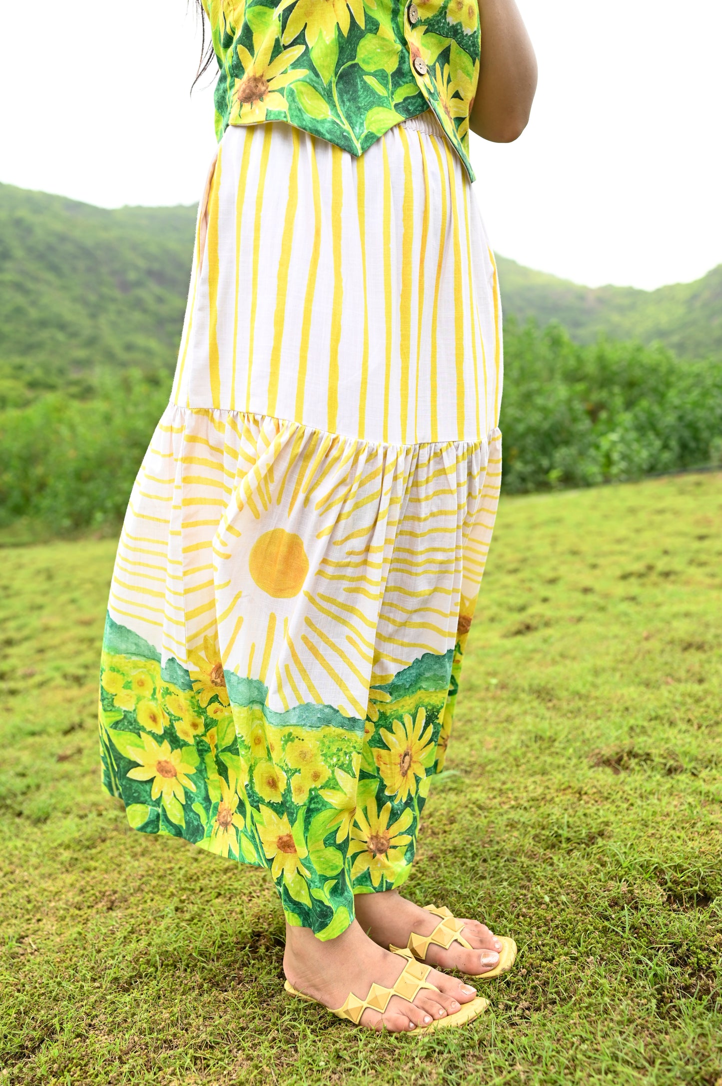 Sunflower Fields Skirt