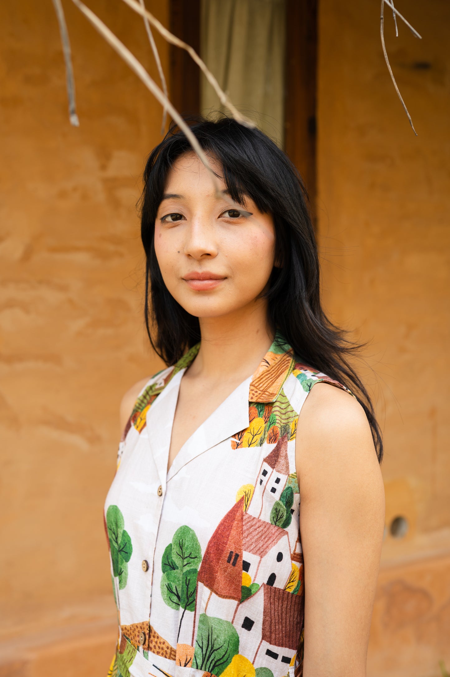 Autumn Love Handkerchief Dress