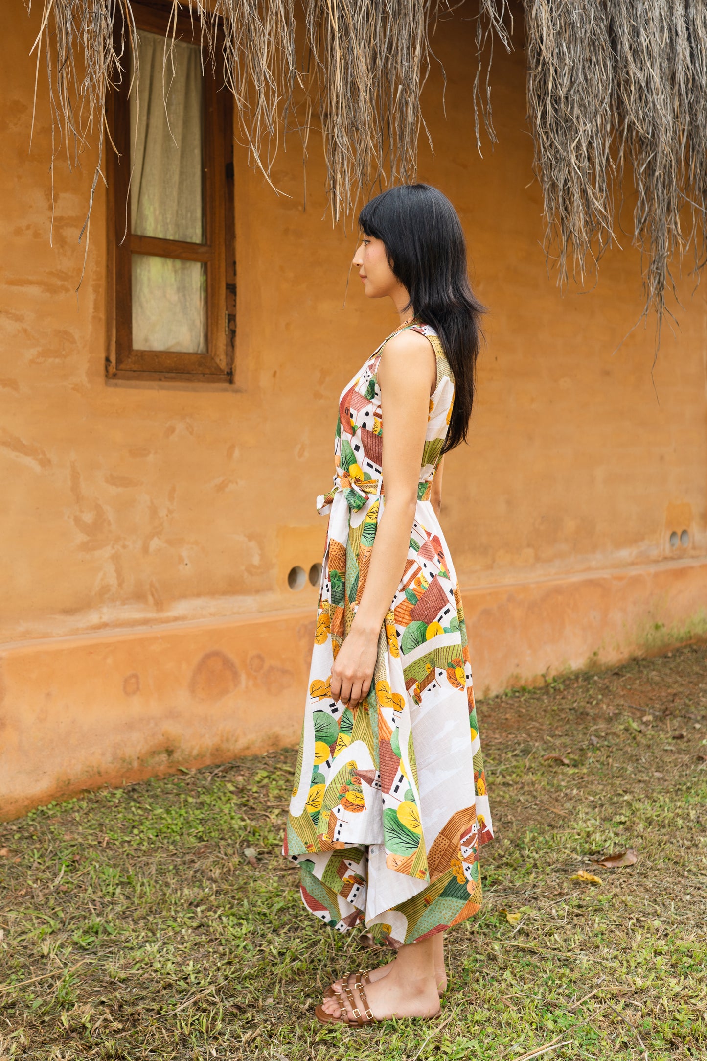 Autumn Love Handkerchief Dress