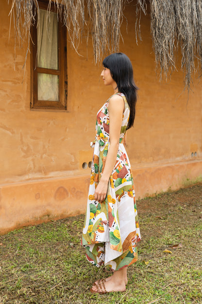 Autumn Love Handkerchief Dress