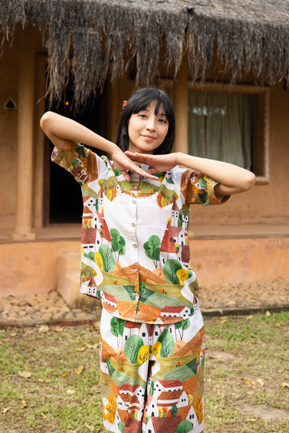 Autumn Love Oversized Shirt