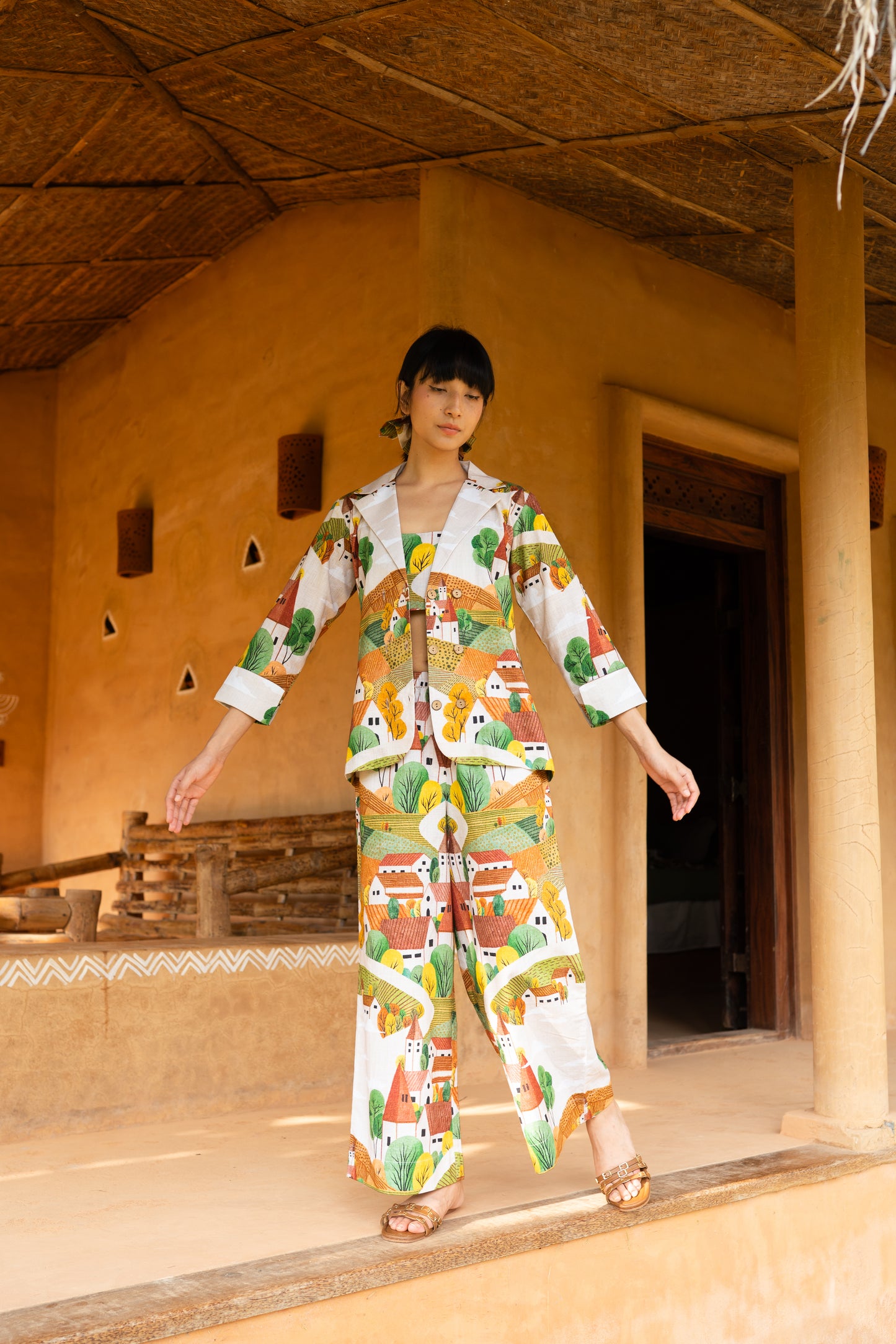 Autumn Love Jacket with Bralette