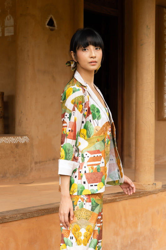 Autumn Love Jacket with Bralette