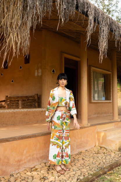 Autumn Love Jacket with Bralette