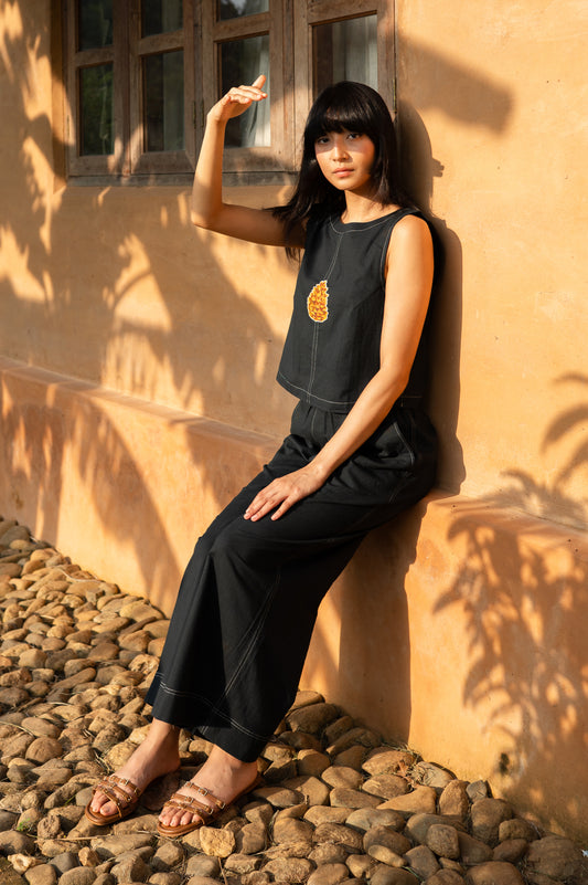 Black Moonstone Pants