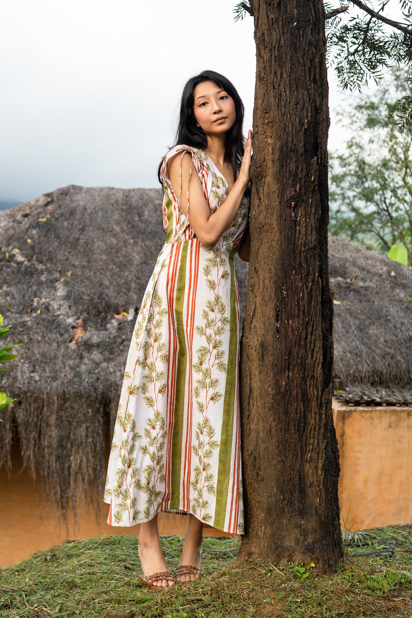 Fig Drawstring Dress