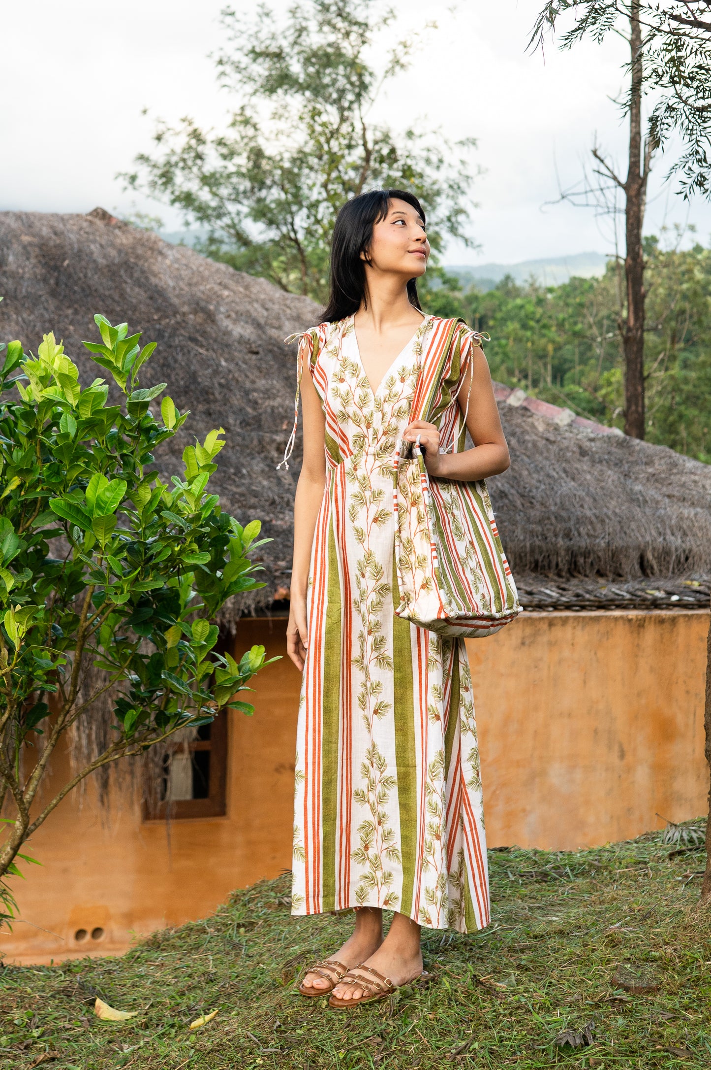 Fig Drawstring Dress