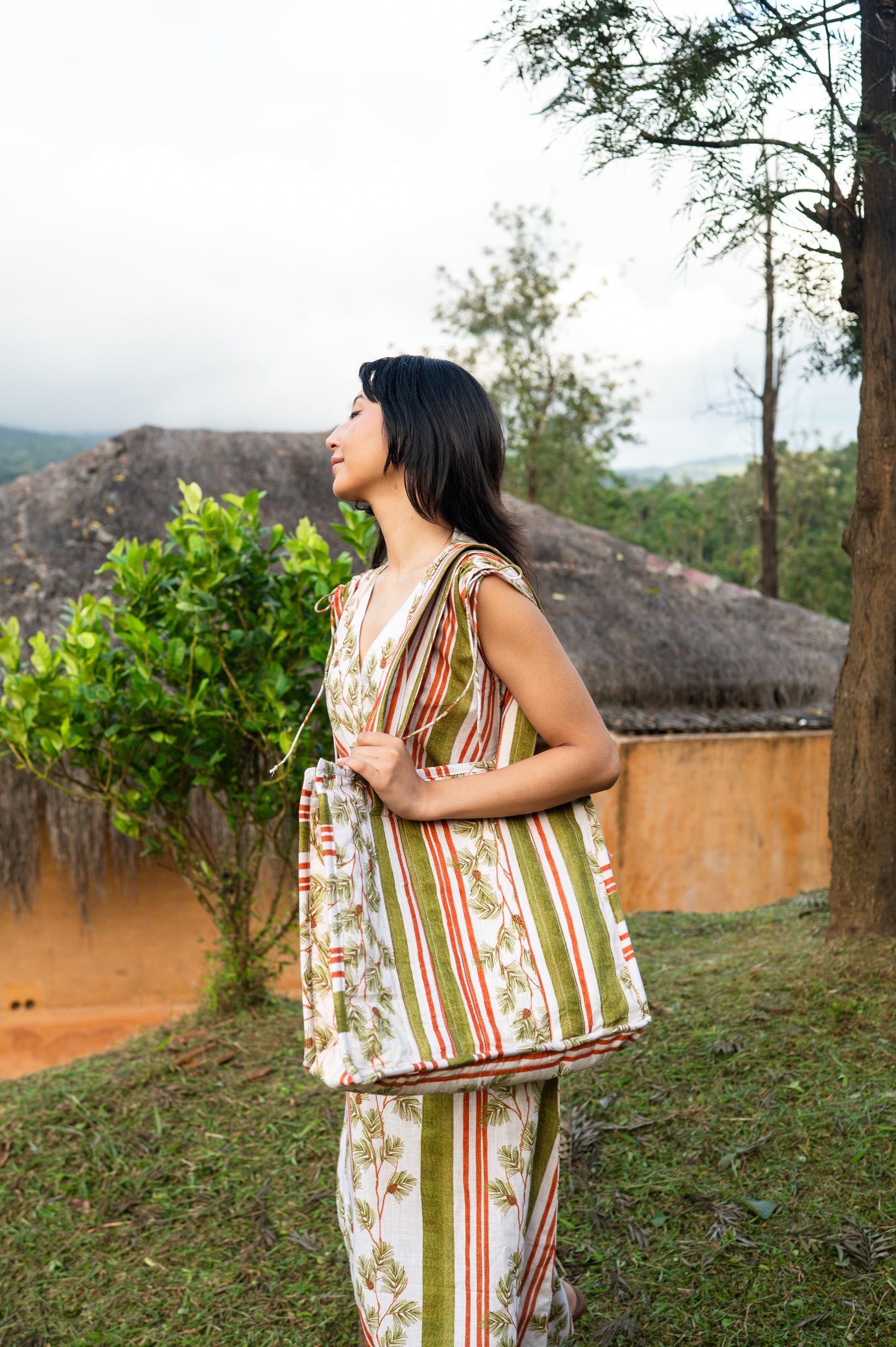 Fig Drawstring Dress