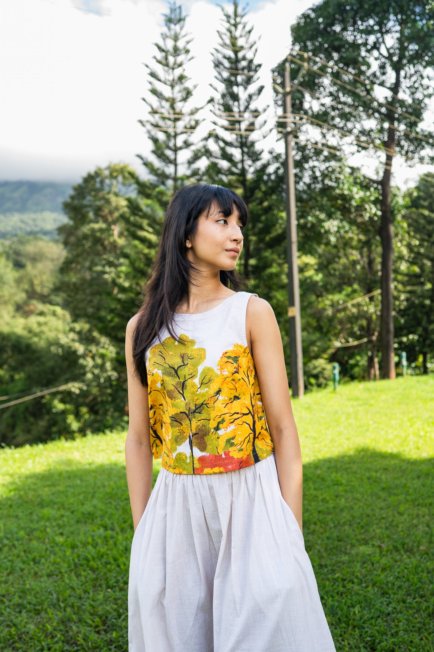 Golden Season Crop Top