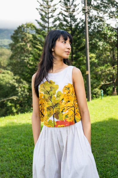 Golden Season Skirt Set