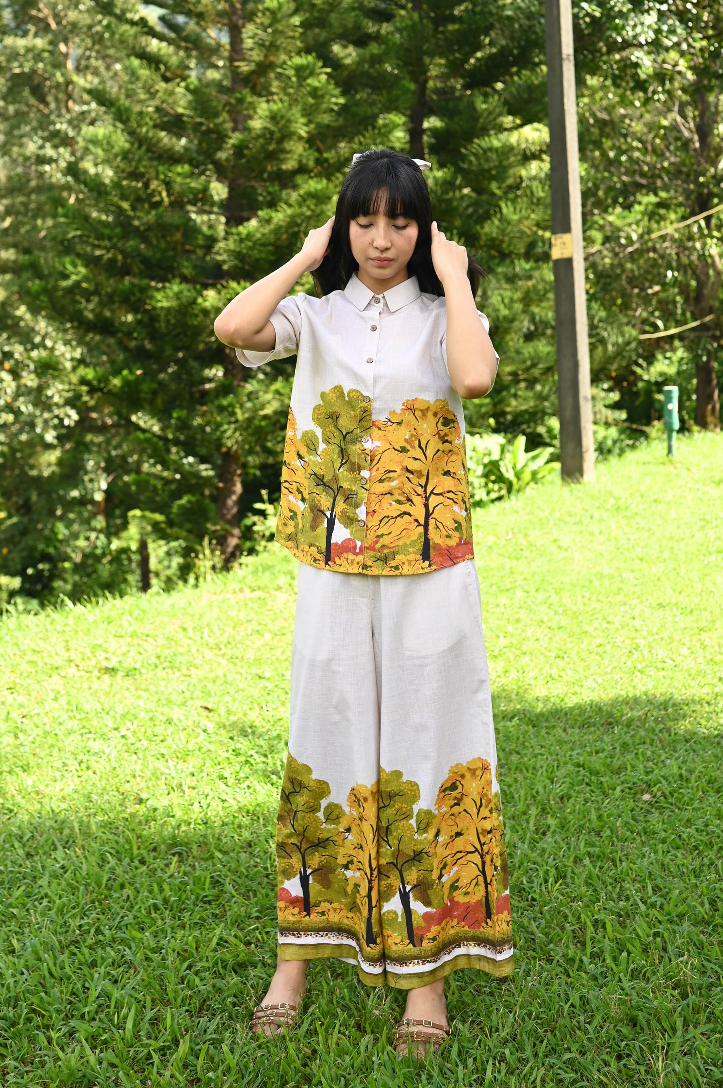 Golden Season Shirt Set