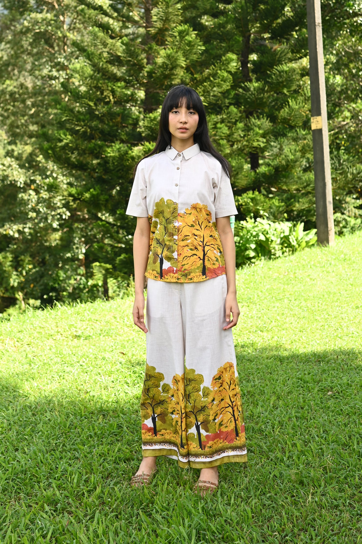 Golden Season Shirt Set