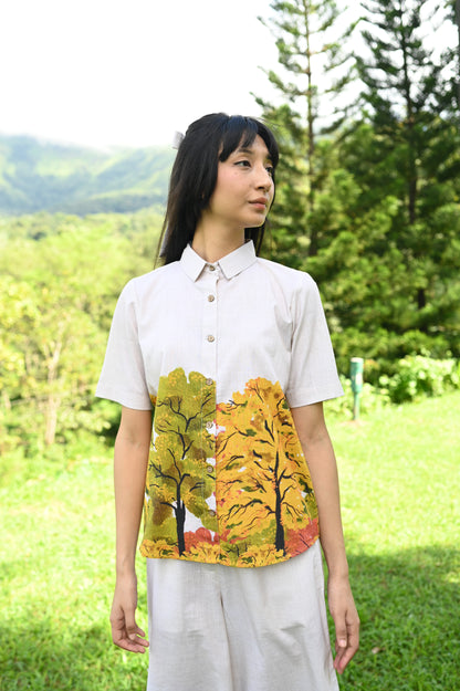 Golden Season Shirt Set