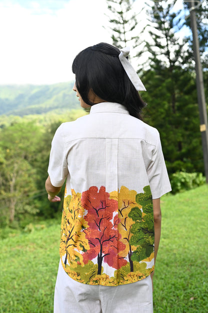 Golden Season Shirt Set