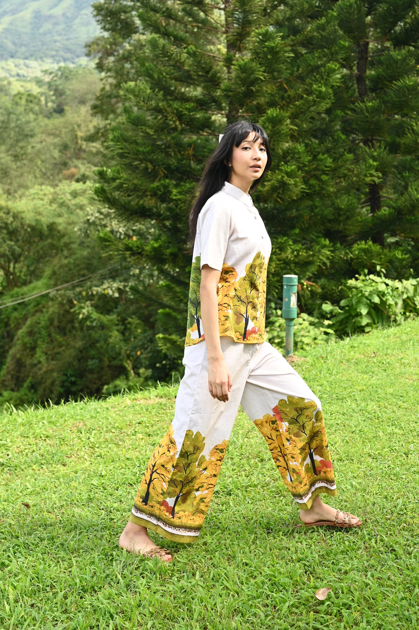 Golden Season Shirt Set