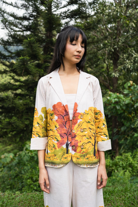 Golden Season Jacket with Bralette