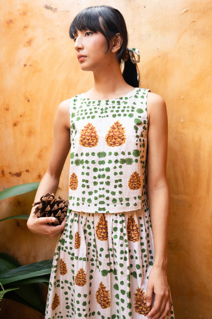 Pinecone Crop Top