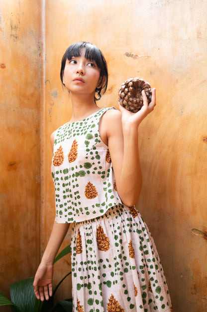 Pinecone Crop Top