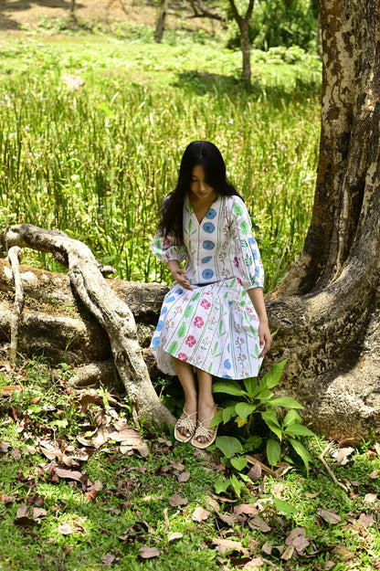 Gardeners Gathered Dress