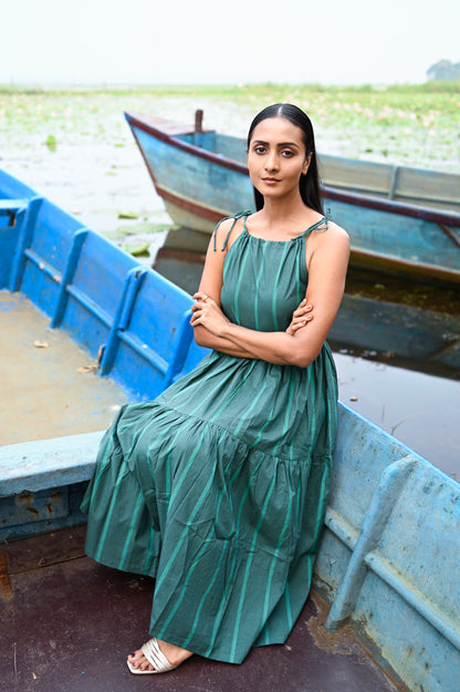 Leaf Tie Knots Dress