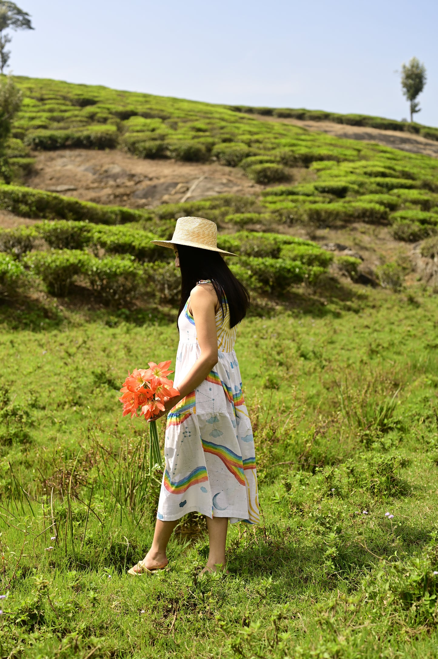 Rainbow Tie Knots Dress