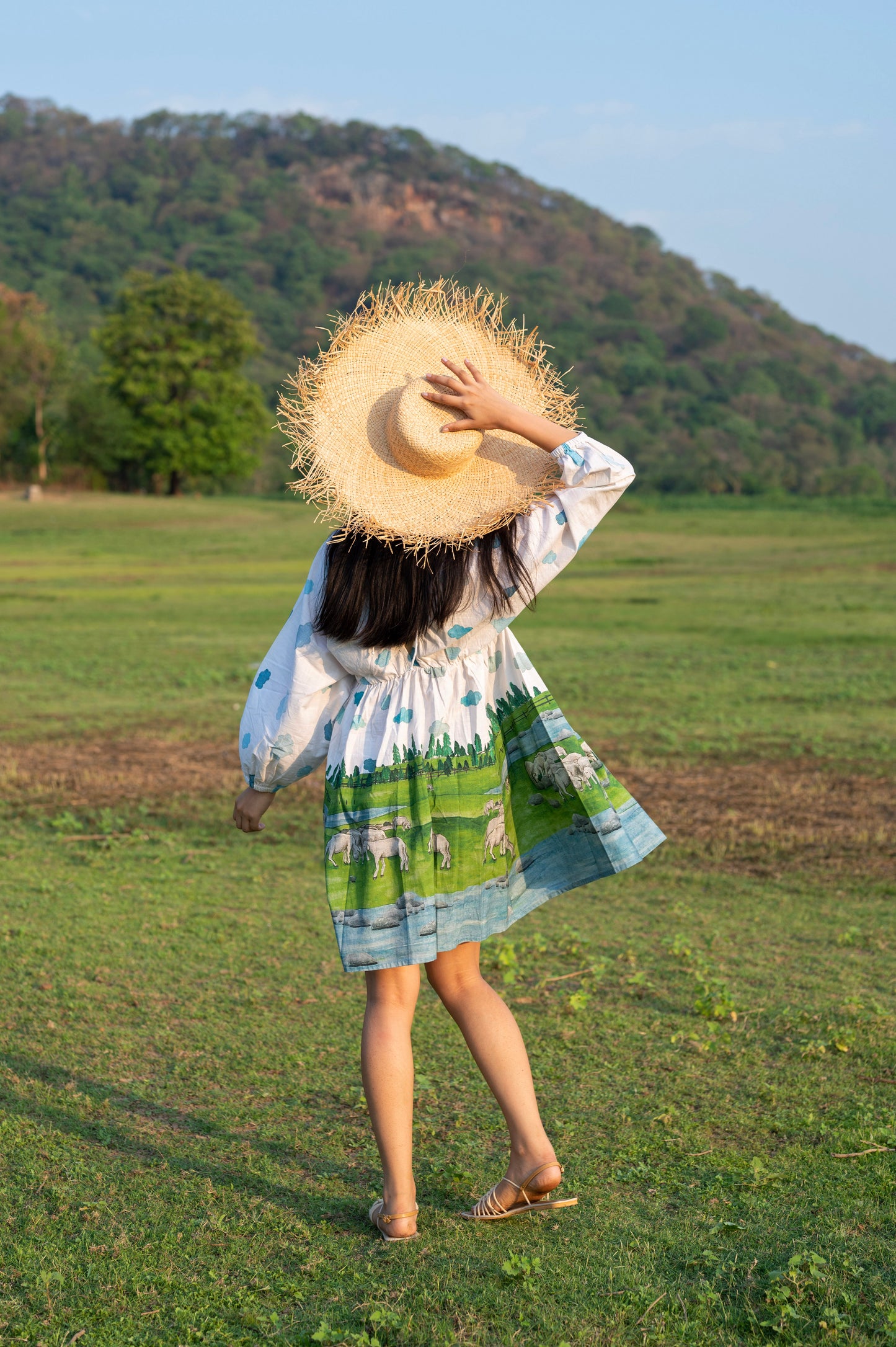 Shepherd Gathered Dress