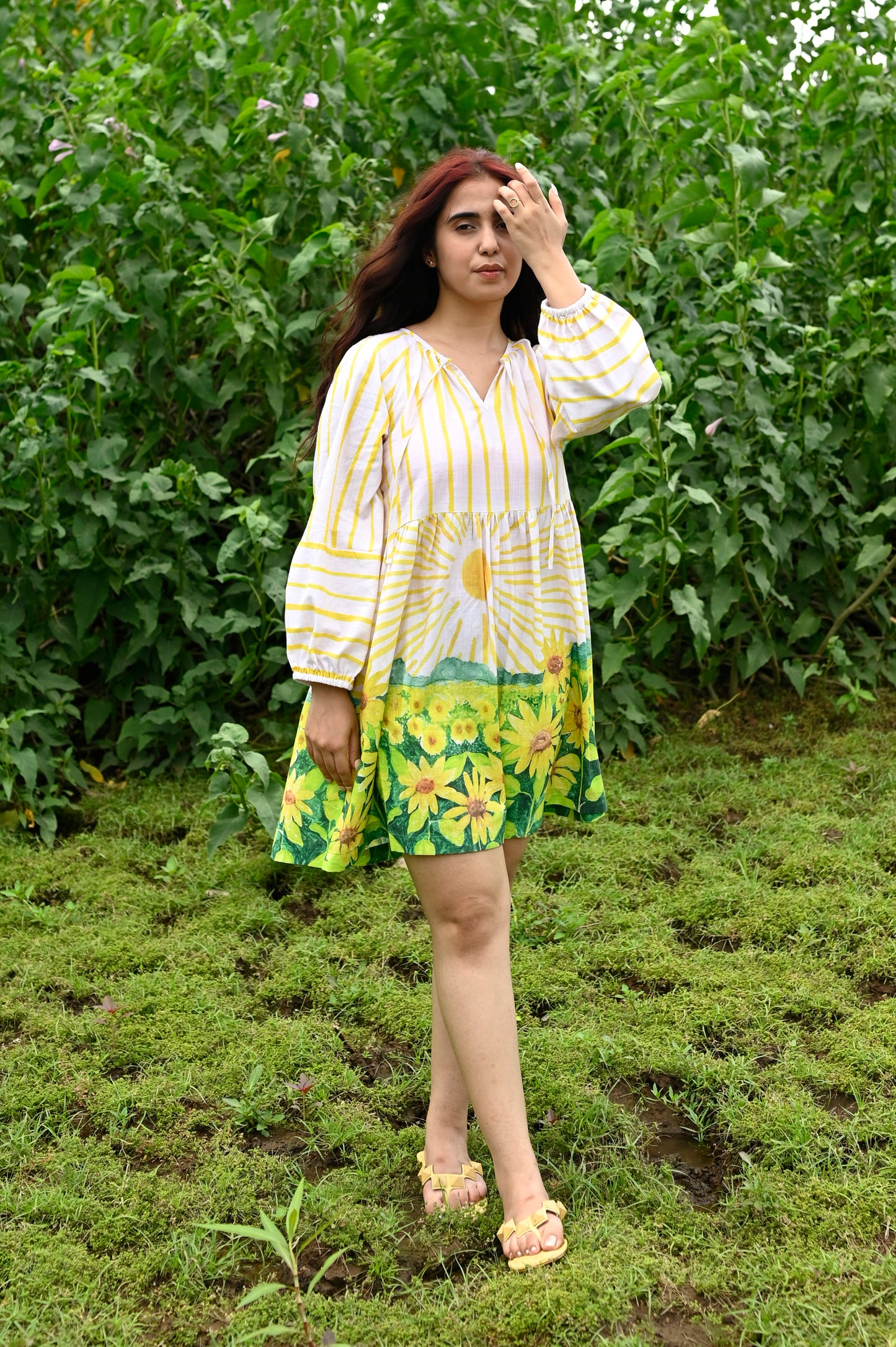 Sunflower Fields Dress