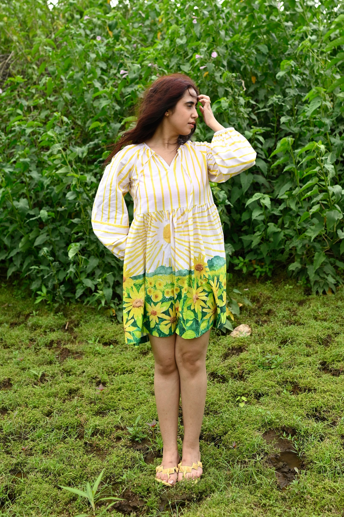 Sunflower Fields Dress